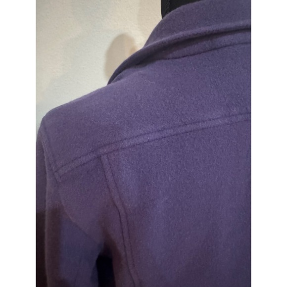 Bogner wool Jacket‎ Coat Collared Button Up Purple vintage - Picture 8 of 14